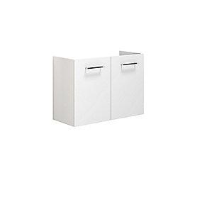 mat hvid glat cm 6x80x35 57 skuffer 2 med vaskeskab mido dansani