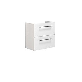 mat hvid glat cm 6x60x35 57 skuffer 2 med vaskeskab mido dansani