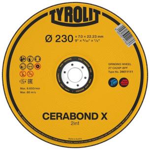 rf st forkr 230-7 x cerabond skrubskive
