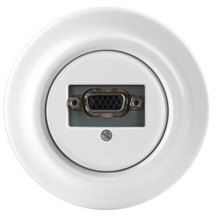 decento hvid glans 23-500 0261 indsats brug udtag vga