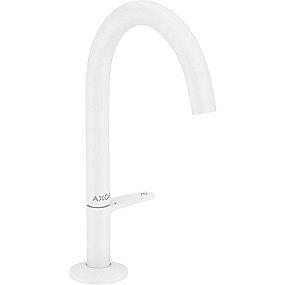 hvid mat ventil push-open med ndvaskarmatur h 170 one axor hansgrohe