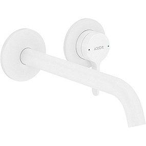 hvid mat indbygning til ndvaskarmatur h 220mm one axor hansgrohe