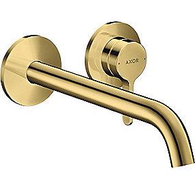 optik guld poleret indbygning til ndvaskarmatur h 220mm one axor hansgrohe