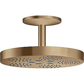bronze b�rstet loft til 280 � hovedbruser one axor hansgrohe