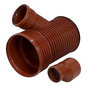 en13476-3 npm r r glat til afgrening med pragma 315x110mm 45gr r pp-grenr pipelife