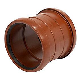 en1852 110mm stikmuffe pp-dobbelt pipelife