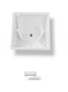 hvid - grader 45 - bordstander display wall - shelly