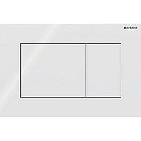 hvid square dobbetskyl til betjeningplade sigma01 geberit