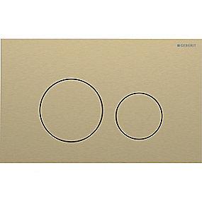 rstet b messingfarver round dobbetskyl til betjeningplade sigma40 geberit