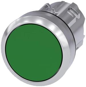 fl knap n gr jg h met rund 22mm trykknap