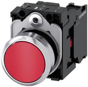 1nc knap d r jgl h met run 22mm trykknap