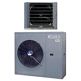 grader -7 ved kw 2 33 varmeydelse varmepumpe luft luft 142 beetle gsi