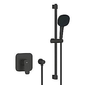 sort mat 110 tempesta med indbygningsbrusesystem cubeo grohe