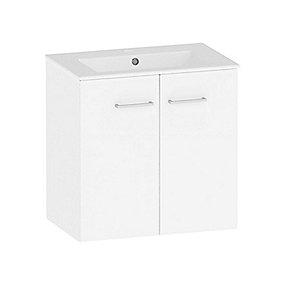 cm 60 ger l 2 med hvid l st i vaskeskab skandi kriss