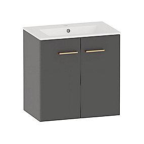 cm 60 ger l 2 med antracit l st i vaskeskab skandi kriss