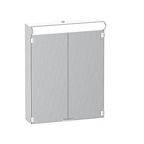 hvid cm 60 ger l 2 med spejlskab led skandi kriss