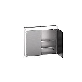 hvid cm 80 ger l 2 med spejlskab led skandi kriss