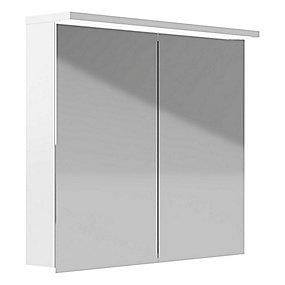 hvid cm 80 spejlskab design spejlskab led skandi kriss