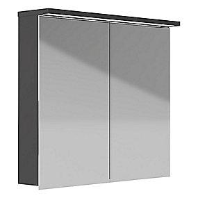 antracit cm 80 spejlskab design spejlskab led skandi kriss
