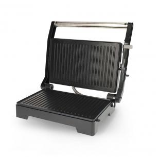 sort 1000w overophedningsbeskyttelse og gning bel non-stick med kontaktgrill og panini-grill melissa