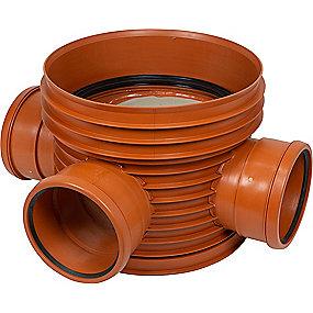 gr 90 b till v og b genneml lige t3 600-315mm nd rense-inspektionsbr pp pipelife