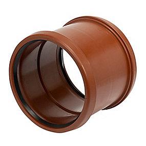 en1852 200mm stikmuffe pp-dobbelt pipelife