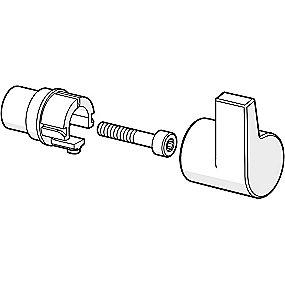 forkromet temperaturreguleringsgreb oras
