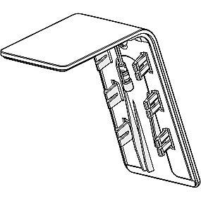 alessi 8710f arm ndv h t sense trykplade