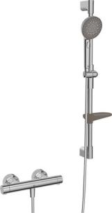 forkromet t brusers med bruserarmatur aurelia oras