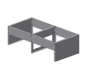mm 352x1200x602 gr beton i bning nedst mcl-126 til sokkel mcl-126 automation triarca