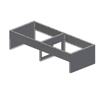352x1500x322mm gr beton i bning nedst mcl-153 til sokkel mcl-153 automation triarca