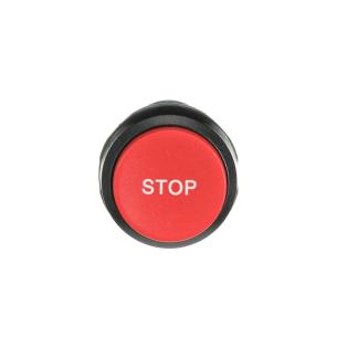 v 300 - 1nc 1no - stop markering med - plastik sort - led uden - d r - jt h - kiptryk - trykknap - -compact trykknap cp9-1018