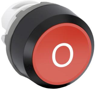 o markering med blok kontakt ingen - plastik sort - led uden - d r - lavt - kiptryk - trykknap mp1-7031