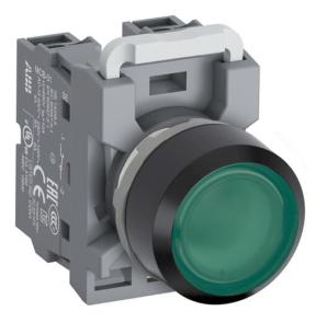 v 690 - 1nc - no 1 - plastik sort - led med - n gr - lavt - stilling fast - trykknap mp2-41g-11