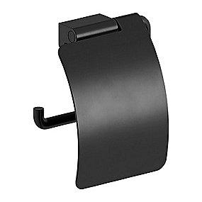 overflade sort mat cover med toiletrulleholder zen damixa