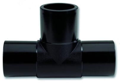 sdr11 pn16 90gr x 160mm tee stuk-el