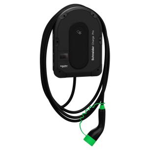 4g-modem og mid med 16-32a 4-11-22kw 7 kabel fastgjort 1p-3p pro charge schneider ladeboks