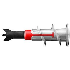 stk 40 a pakke - selvborende mm 5x44 gipsdybel duoblade fischer