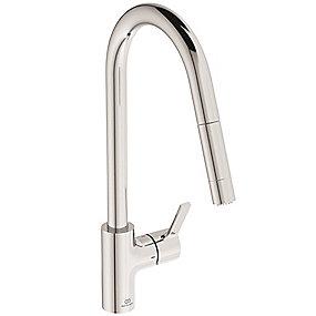 pvd krom i mm 115x241x456 c-tud kstud udtr med kkenarmatur k gusto standard ideal
