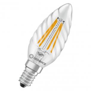 e14 40w 827 4w 3 470lm filament kerte led ledvance