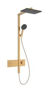 pvd bronze rst b showers ecosmart 1jet 340 210 showerpipe q alive raindance hansgrohe