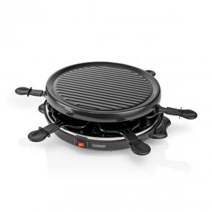 gning bel non-stick cm 29 w 800 personer 6 t gourmets raclette melissa