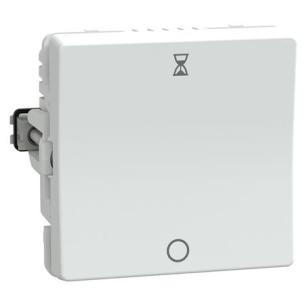 hvid modul 1 10a timer med afbryder fuga lk