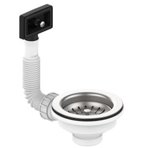 l st rustfrit neutral b overl med t bundventils s2 basic lavabo