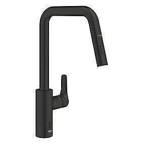 sort mat spray dual u-tud j h kkenarmatur k hybrid eurosmart grohe