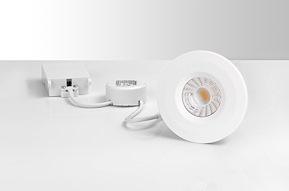 ip40 230v 3000k lm 390 be-2316 downlight malmbergs
