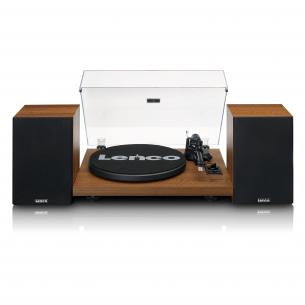 wood jttalere h eksterne 2 plus bluetooth og rker forst indbygget med pladespiller lenco