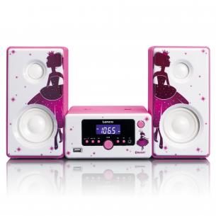 princess aux-in usb fm-radio bluetooth kkeur v mikroindstillet lenco