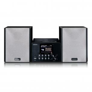 sort mp3 cd bluetooth radio dab internet med t mikros lenco