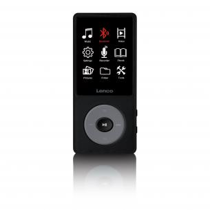sort hukommelse intern gb 8 og bluetooth med mp4-afspiller mp3